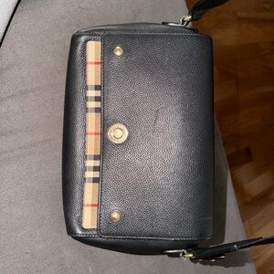 Burberry Black and Beige Crossbody Bag
